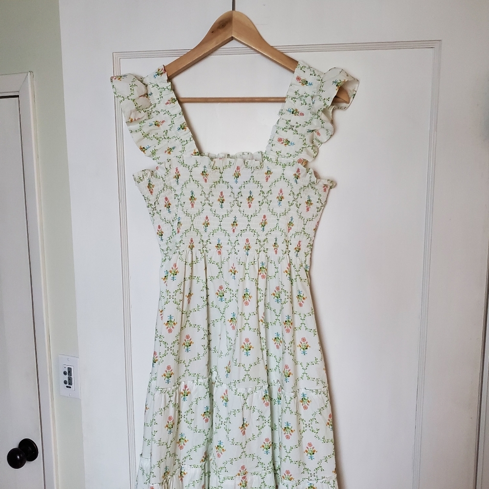 Hill House Ellie Nap Dress S in Trellis - Picture 4 of 8